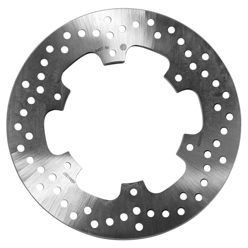 Yamaha WR Brake Rotor (1) - Rear - Brembo OE Powersports - Slotted - `98-`00